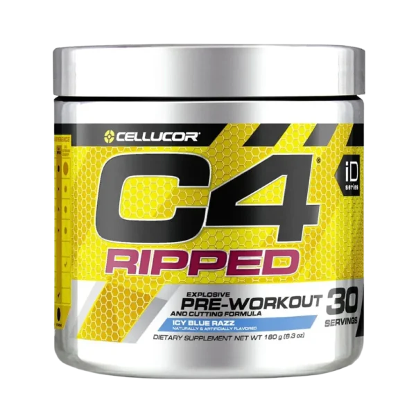 Cellucor C4 Ripped Pre-Workout Icy Blue Raz