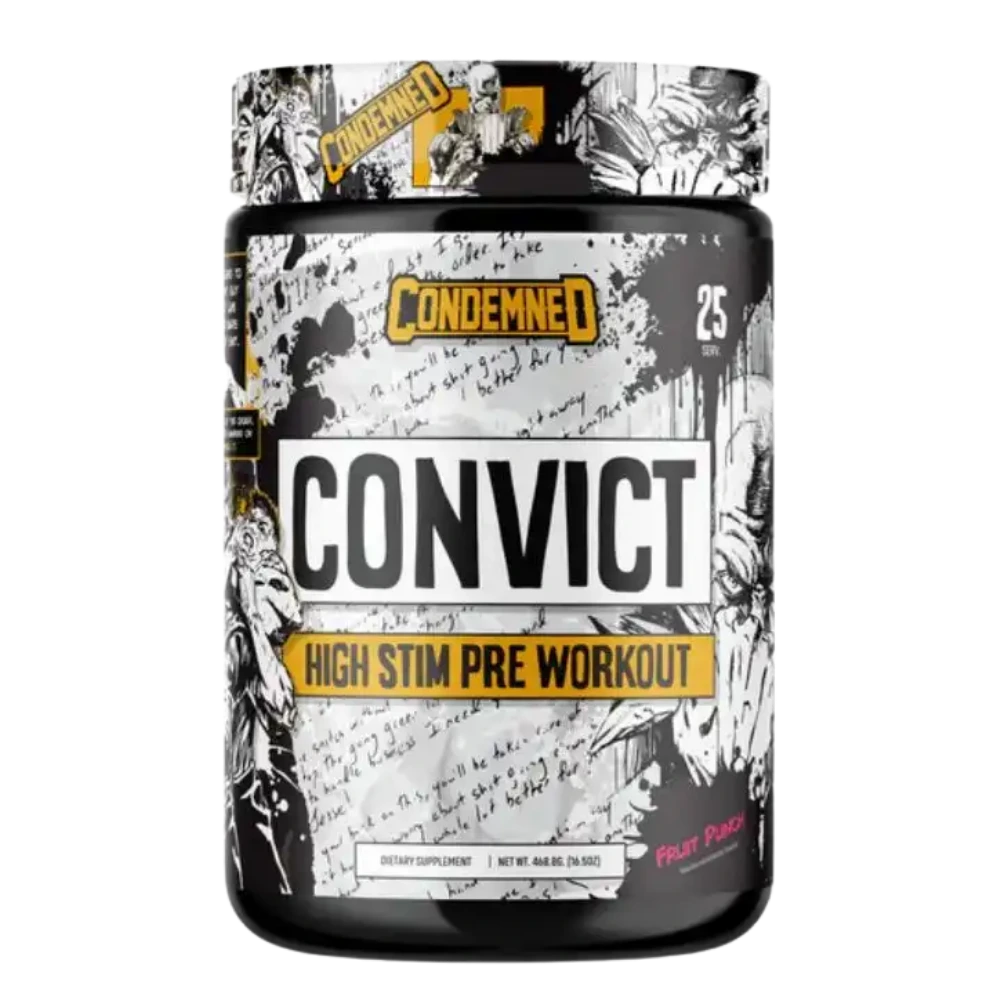 Condemned Labz Convict 2.0 Pre-Workout Fruit Punch
