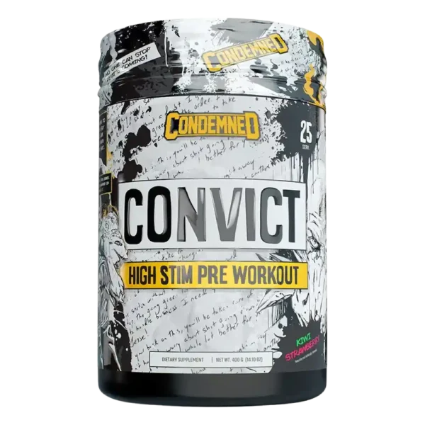 Condemned Labz Convict 2.0 Pre-Workout Kiwi Strawberry