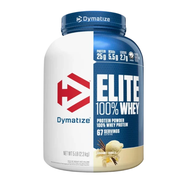 Dymatize Elite 100% Whey Protein Powder Gourmet Vanilla