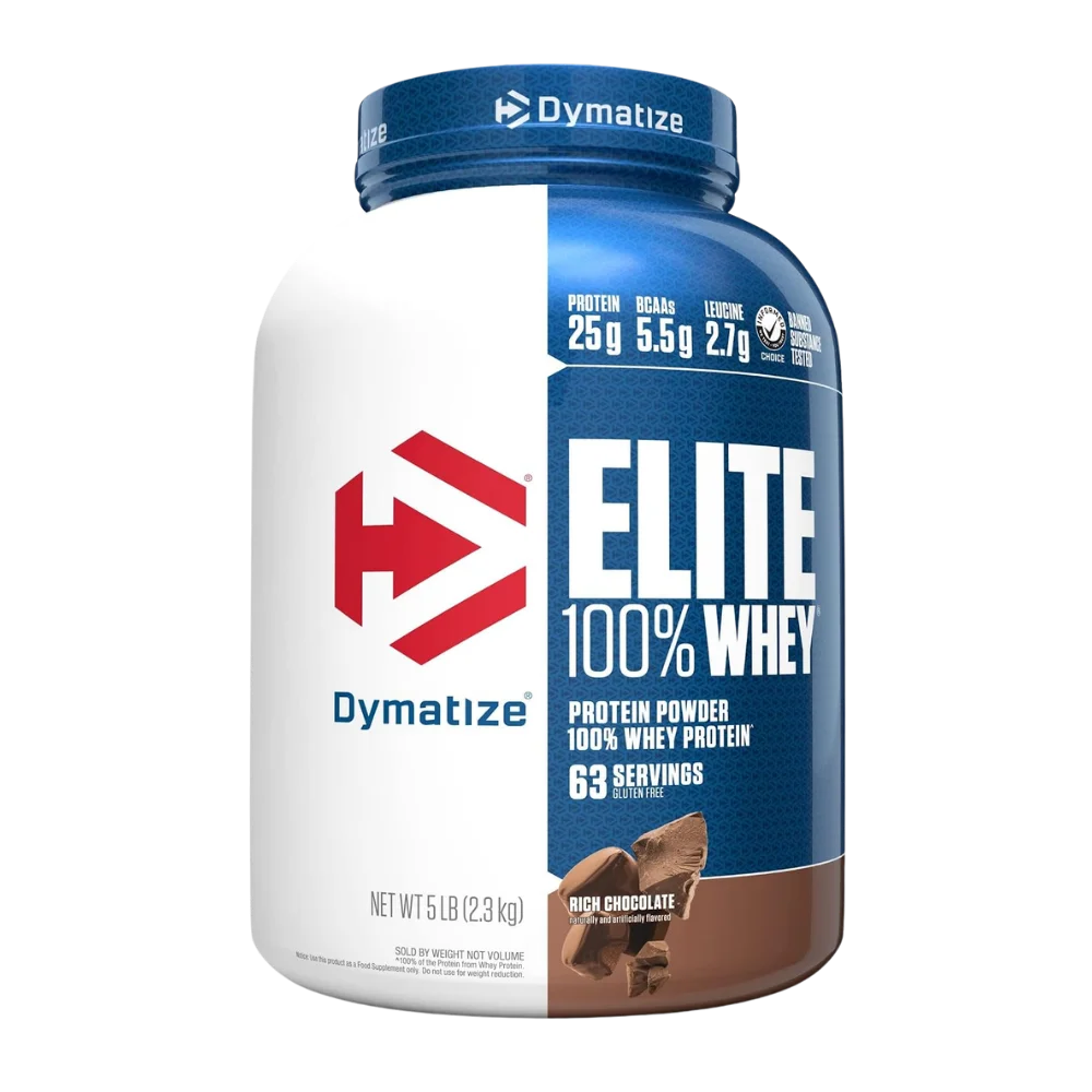 Dymatize Elite 100% Whey Protein Powder Rich Chocolate