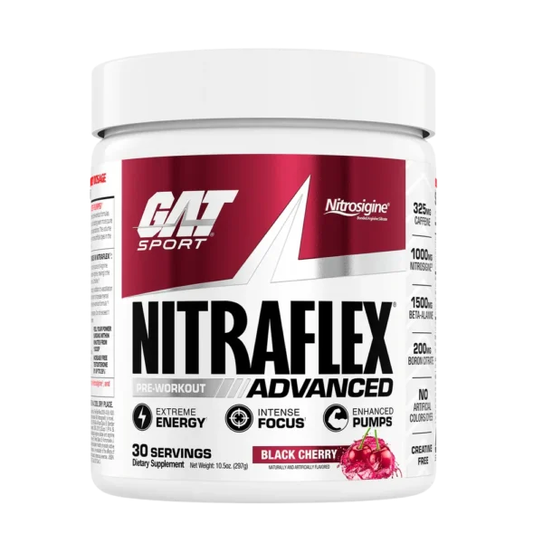 GAT Nitraflex Advanced – Black Cherry