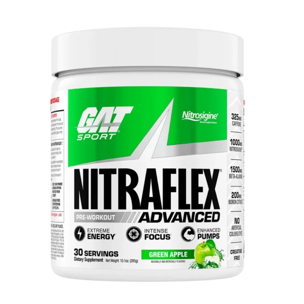 GAT Nitraflex Advanced – Green Apple