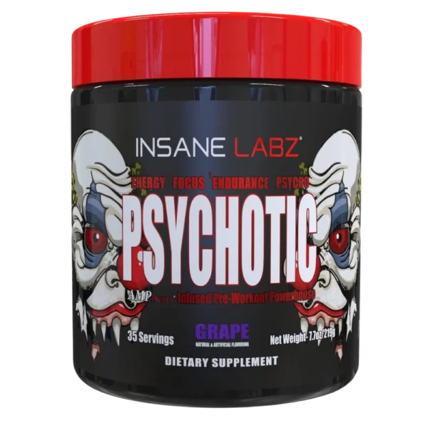 Insane Labz Psychotic AMP Pre-Workout Grape
