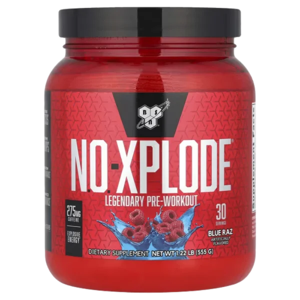 N.O.-Xplode Legendary Pre Workout Blue Raz