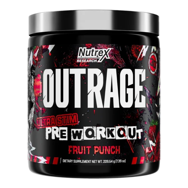 Nutrex Outrage Pre Workout Fruit Punch