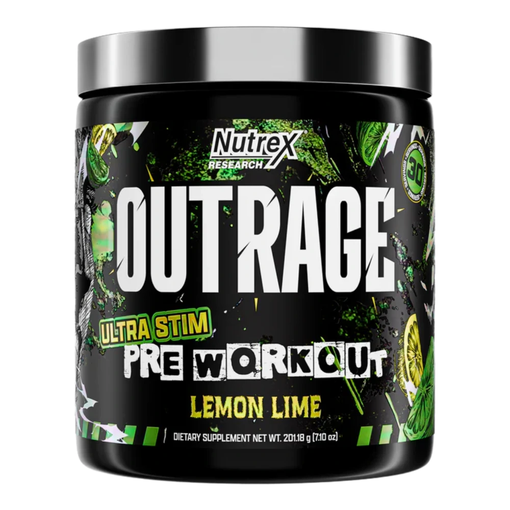 Nutrex Outrage Pre Workout Lemon Lime