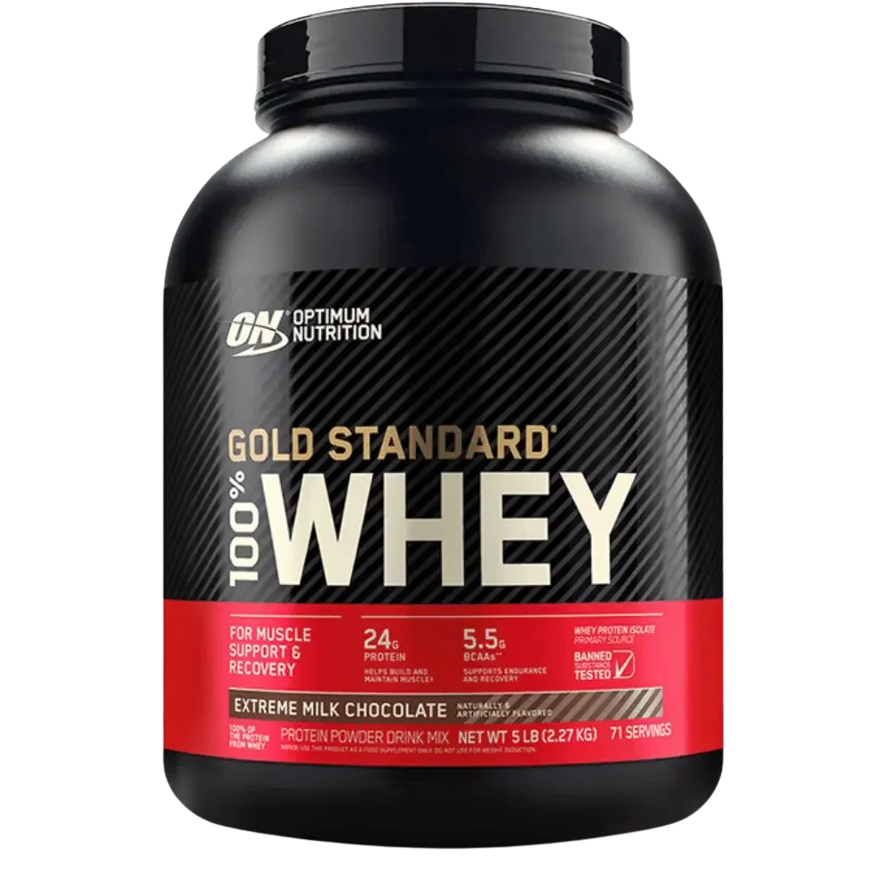Optimum Nutrition Gold Standard 100% Whey Protein Extreme Milk Chocolate 5 lbs