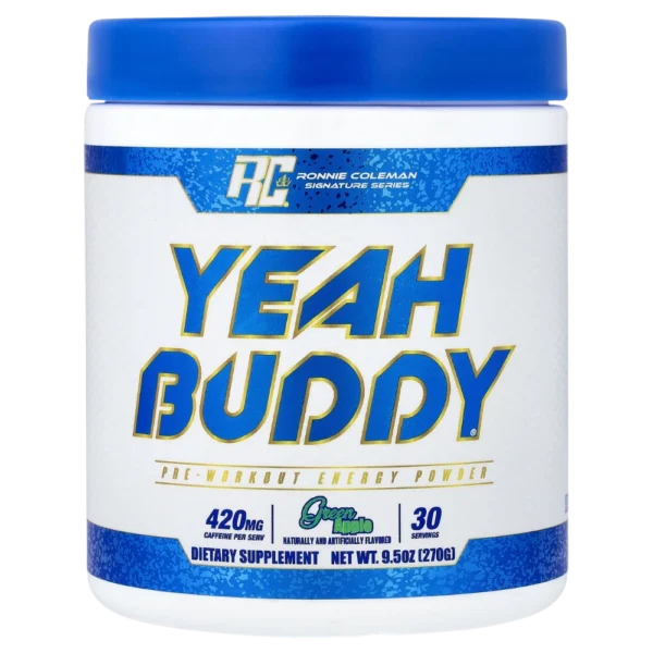 Ronnie Coleman Signature Series Yeah Buddy Pre-Workout Green Apple