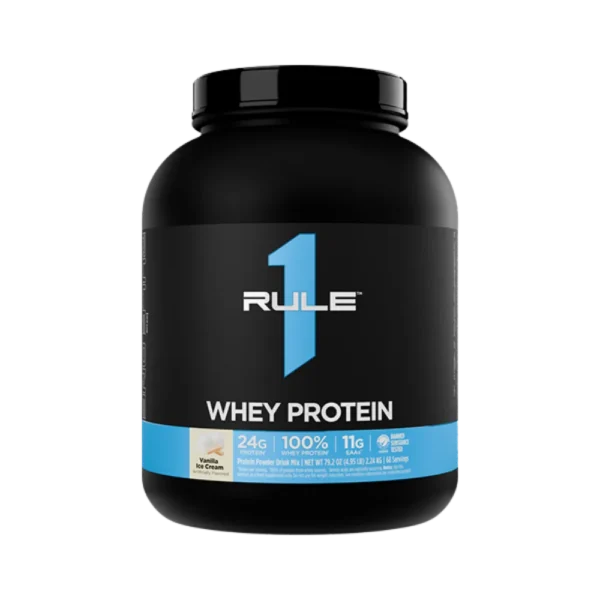 Rule 1 Whey Protein Vanilla Ice Cream