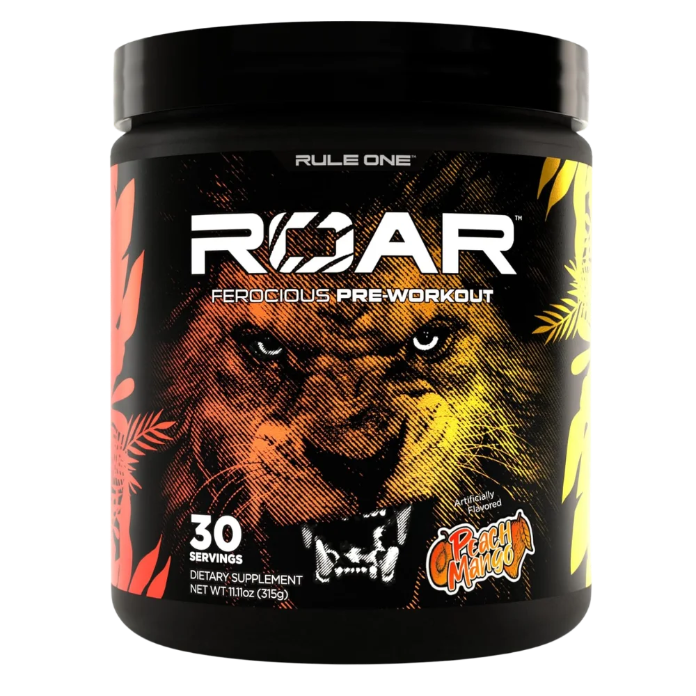 Rule One Roar Ferocious Pre-Workout Peach Mango