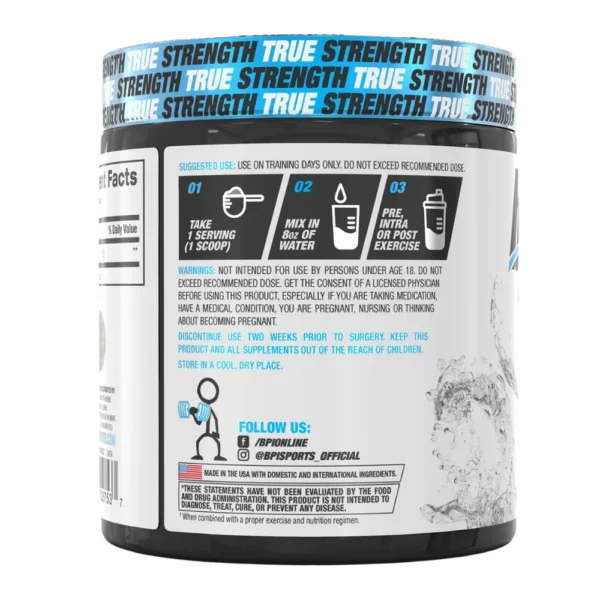 BPI Sports Micronized Creatine Unflavored Back