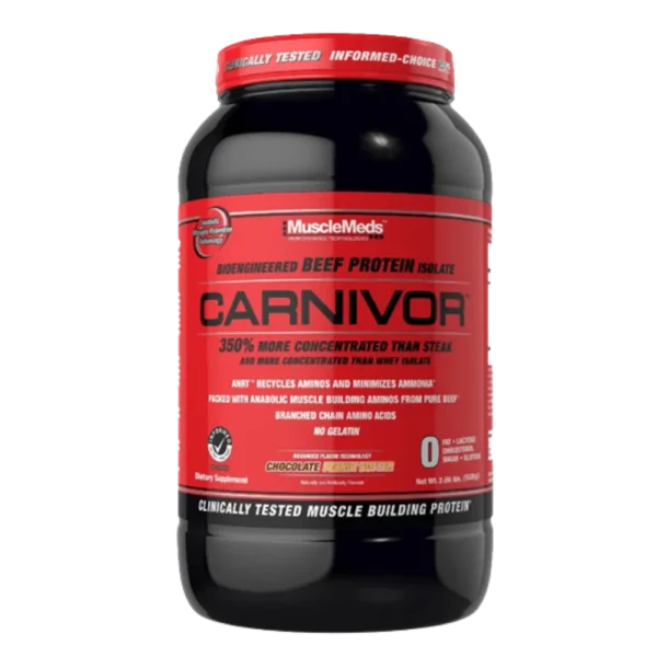 MuscleMeds Carnivor Beef Protein Isolate Chocolate Peanut Butter 2 lbs