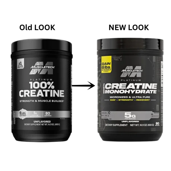 MuscleTech Platinum 100 Creatine Monohydrate New