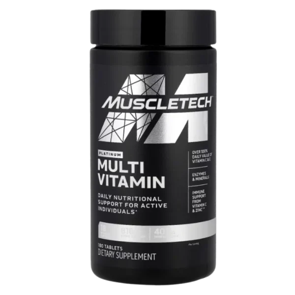 MuscleTech Platinum Multi Vitamin 180 Tablets