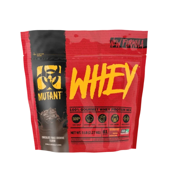 Mutant Whey 100% Gourmet Whey Protein Mix Chocolate Fudge Brownie
