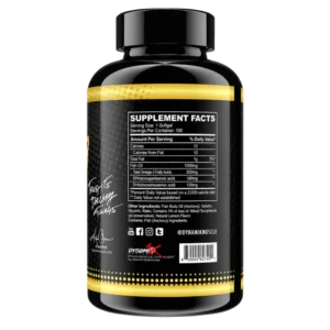 Dynamik Muscle Omega 3 Fish Oil Back