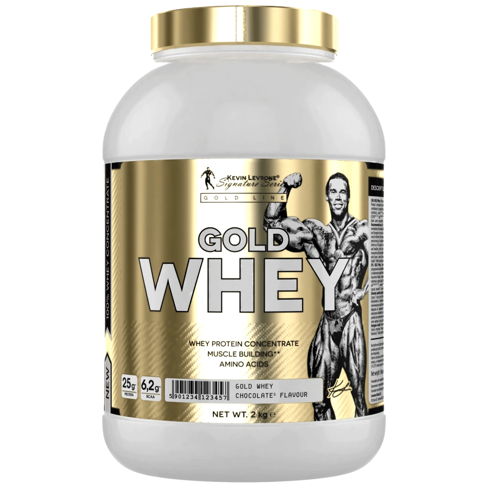 Kevin Levrone Signature Series Gold Whey Protein Chocolate Flavor