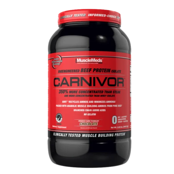 MuscleMeds Carnivor Beef Protein Isolate Chocolate 2 lbs