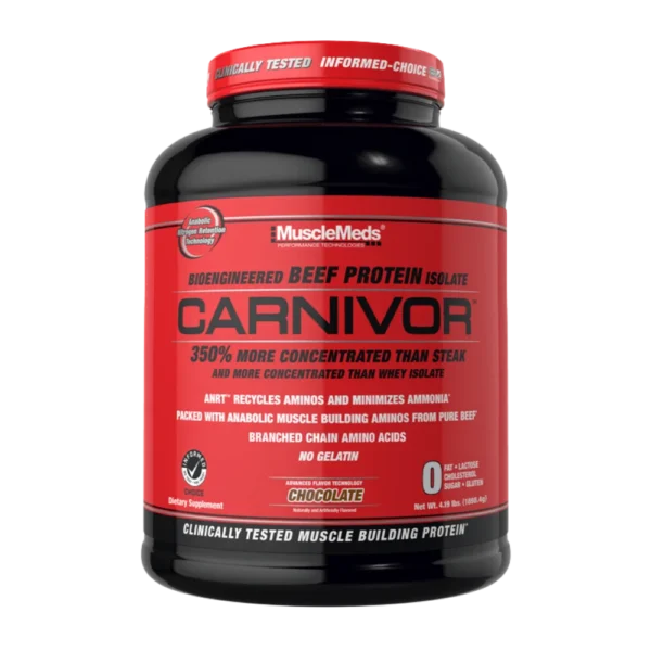 MuscleMeds Carnivor Beef Protein Isolate Chocolate 4 lbs
