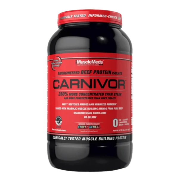 MuscleMeds Carnivor Beef Protein Isolate Fruit Cereal 2 lbs