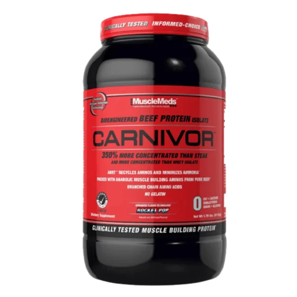 MuscleMeds Carnivor Beef Protein Isolate Rocket Pop 2 lbs
