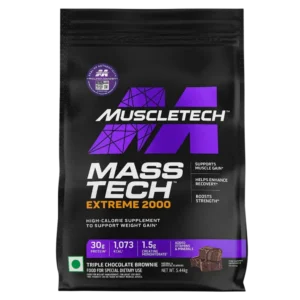 MuscleTech Mass Tech Extreme 2000 12lbs Triple Chocolate Brownie