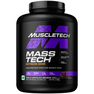 MuscleTech Mass Tech Extreme 2000 3kg Triple Chocolate Brownie