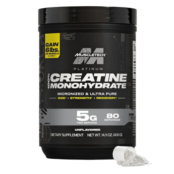 MuscleTech Platinum 100 Creatine Monohydrate Unflavored