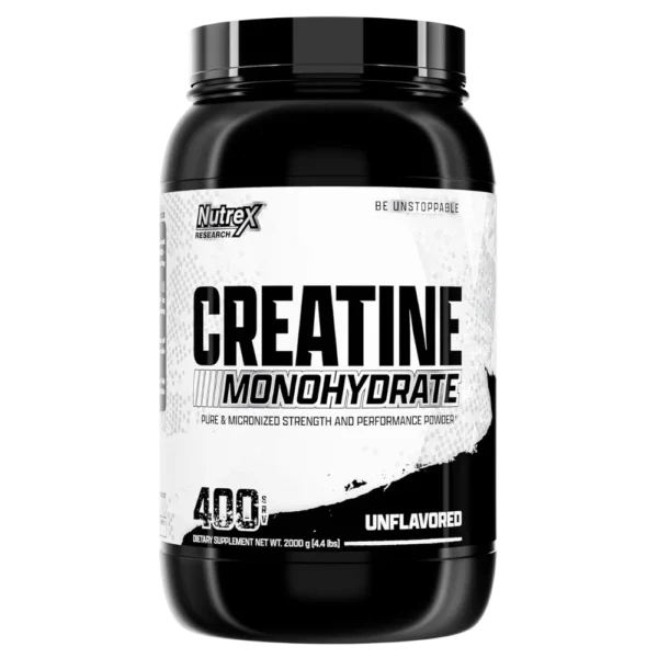 Nutrex Research Creatine Monohydrate Powder Unflavored 400 Servings
