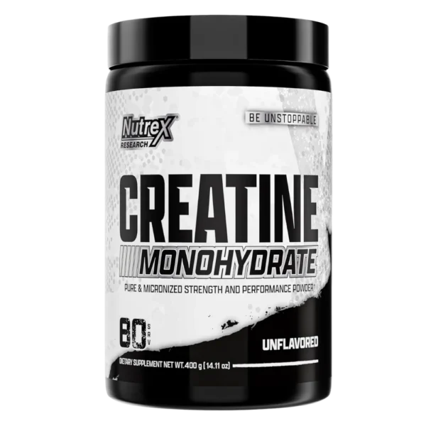 Nutrex Research Creatine Monohydrate Powder Unflavored 80 Servings