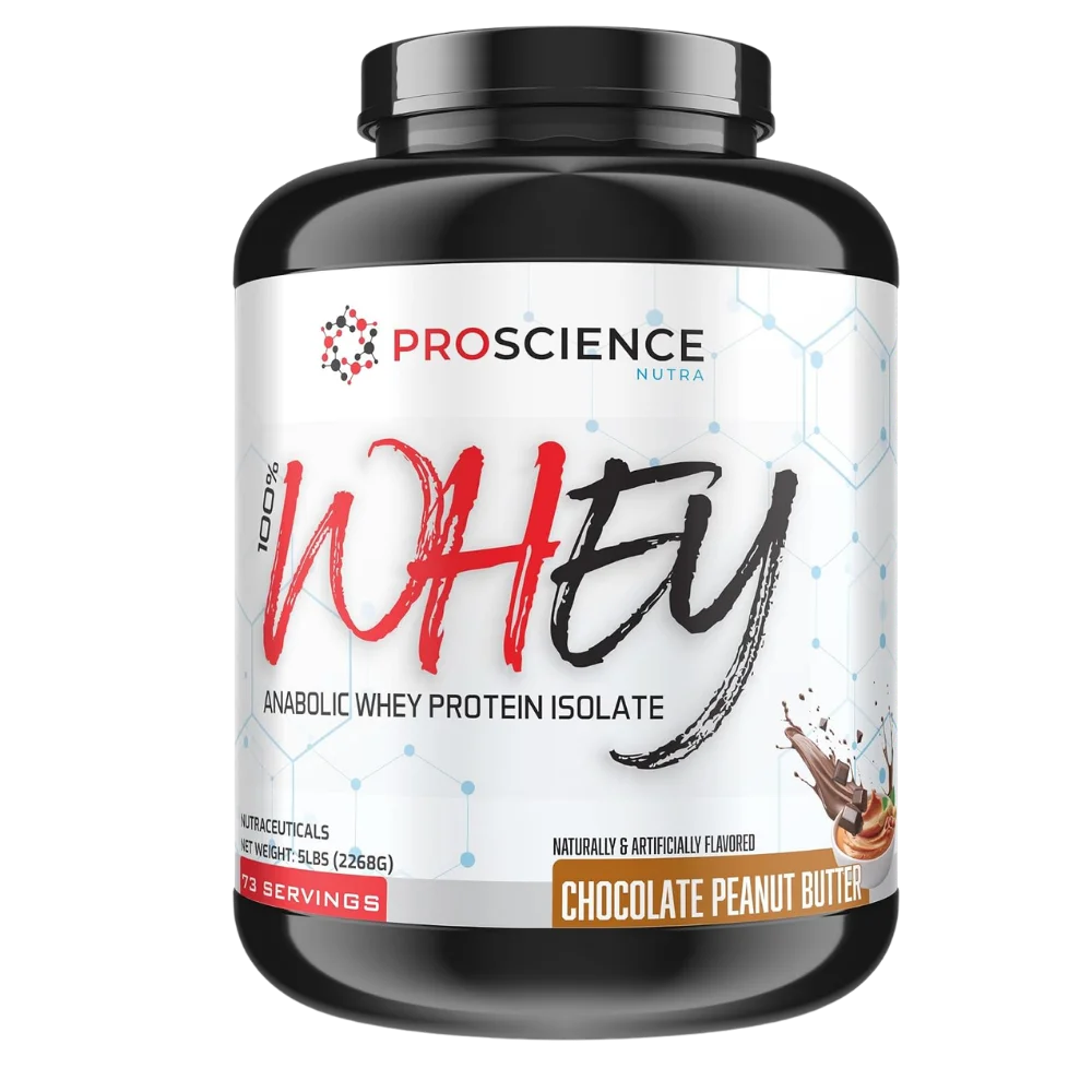 ProScience Nutra 100% Whey Anabolic Whey Protein Isolate Chocolate Peanut Butter