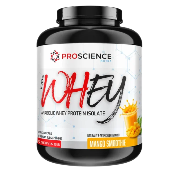 ProScience Nutra 100% Whey Anabolic Whey Protein Isolate Mango Smoothie