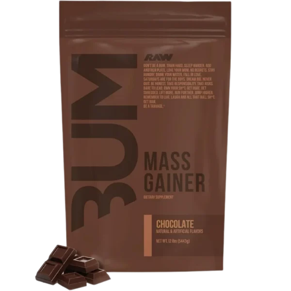 RAW Nutrition CBUM Mass Gainer 12 lbs Chocolate