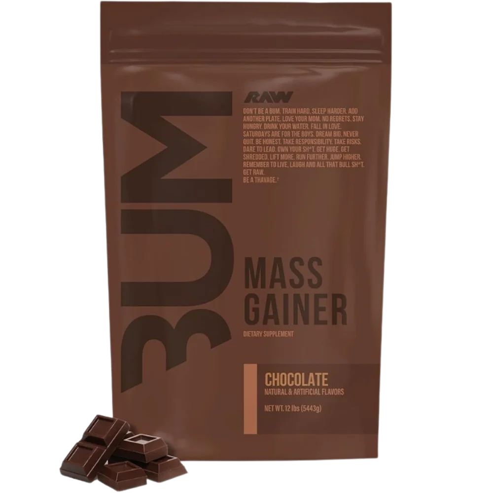 RAW Nutrition CBUM Mass Gainer 12 lbs Chocolate