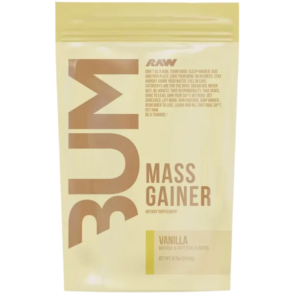 RAW Nutrition CBUM Mass Gainer 12 lbs Vanilla