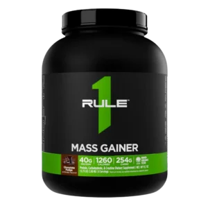 Rule 1 Mass Gainer Chocolate Fudge 6 LBS