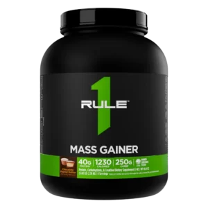 Rule 1 Mass Gainer Chocolate Peanut Butter 6 LBS