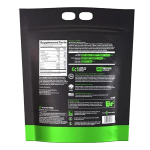 Rule 1 Mass Gainer Vanilla Crème 12 LBS Back