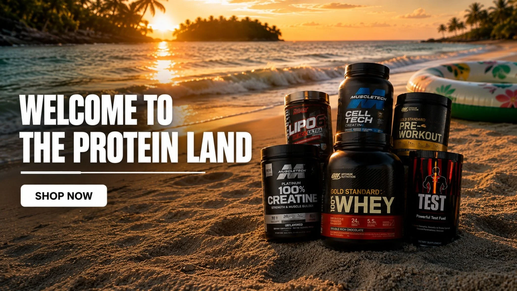 WELCOME TO THE PROTEIN LAND